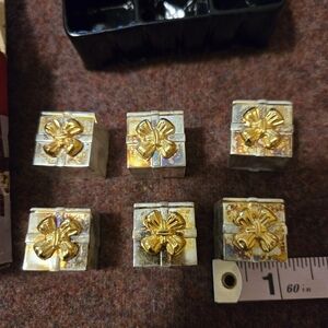 Plated Silver Placecard Holders Set Of 6 Studio Nova Mikasa Godinger Colab